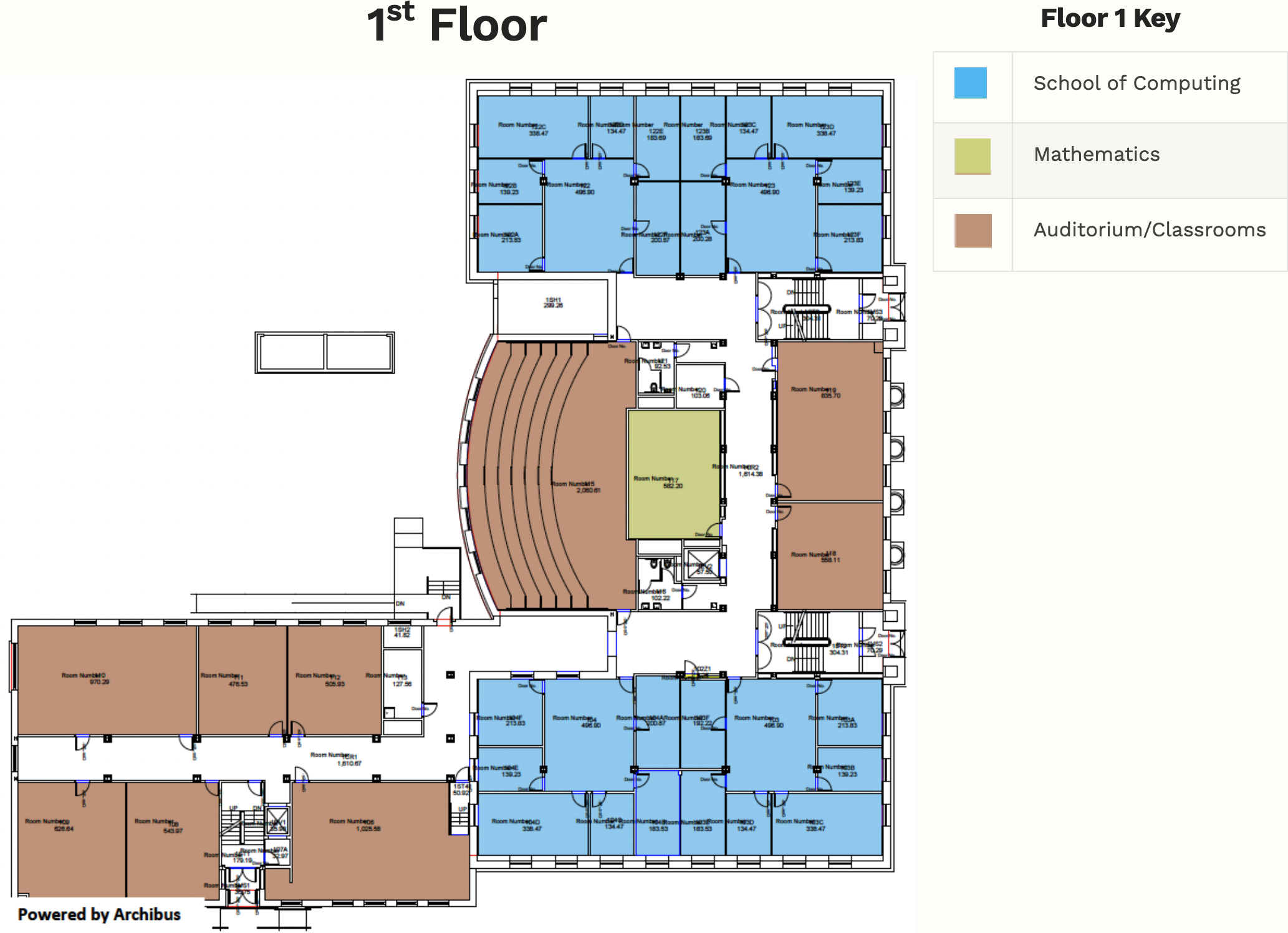 Avery Hall Floorplan