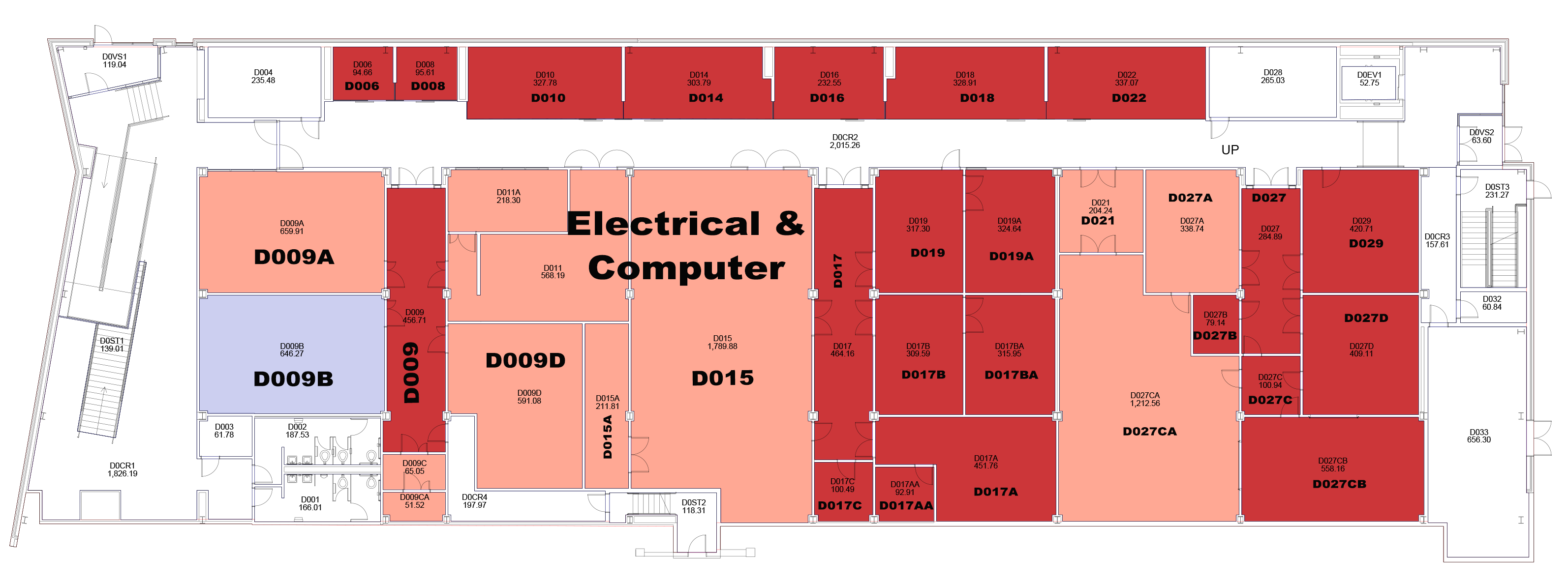 Engineering Research Center Floorplan