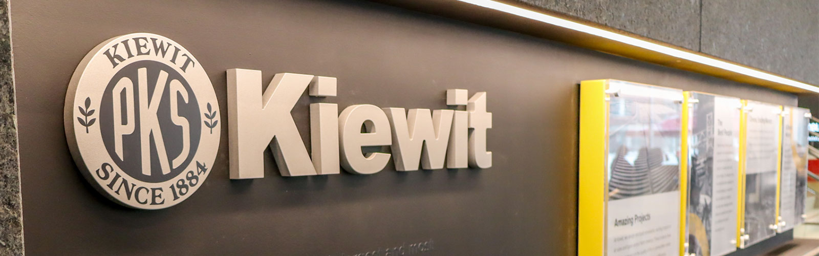 Kiewit Hall building wall