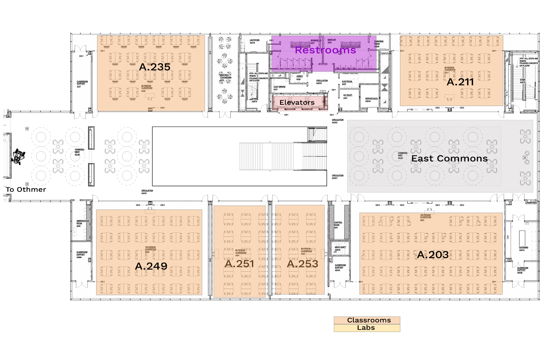 Kiewit Hall Floorplan