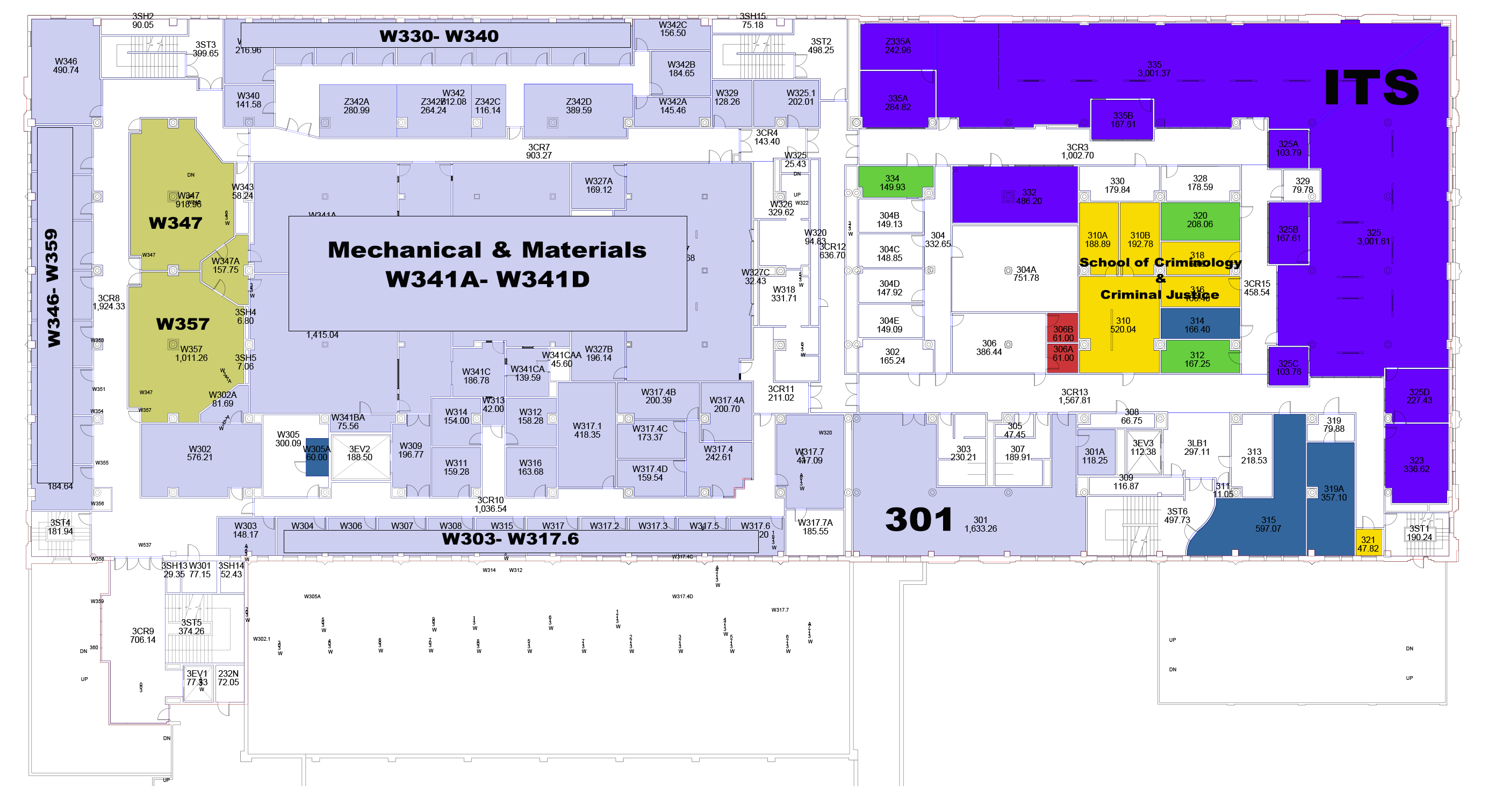 Nebraska Hall Building Floorplans