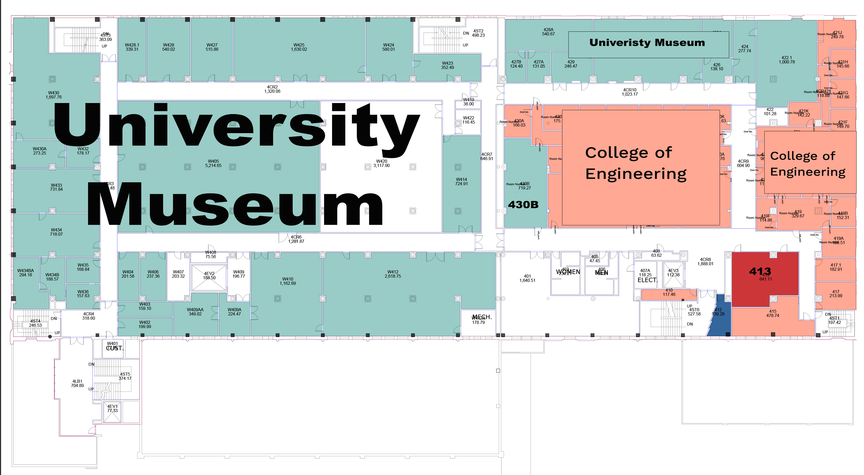 Nebraska Hall Building Floorplans