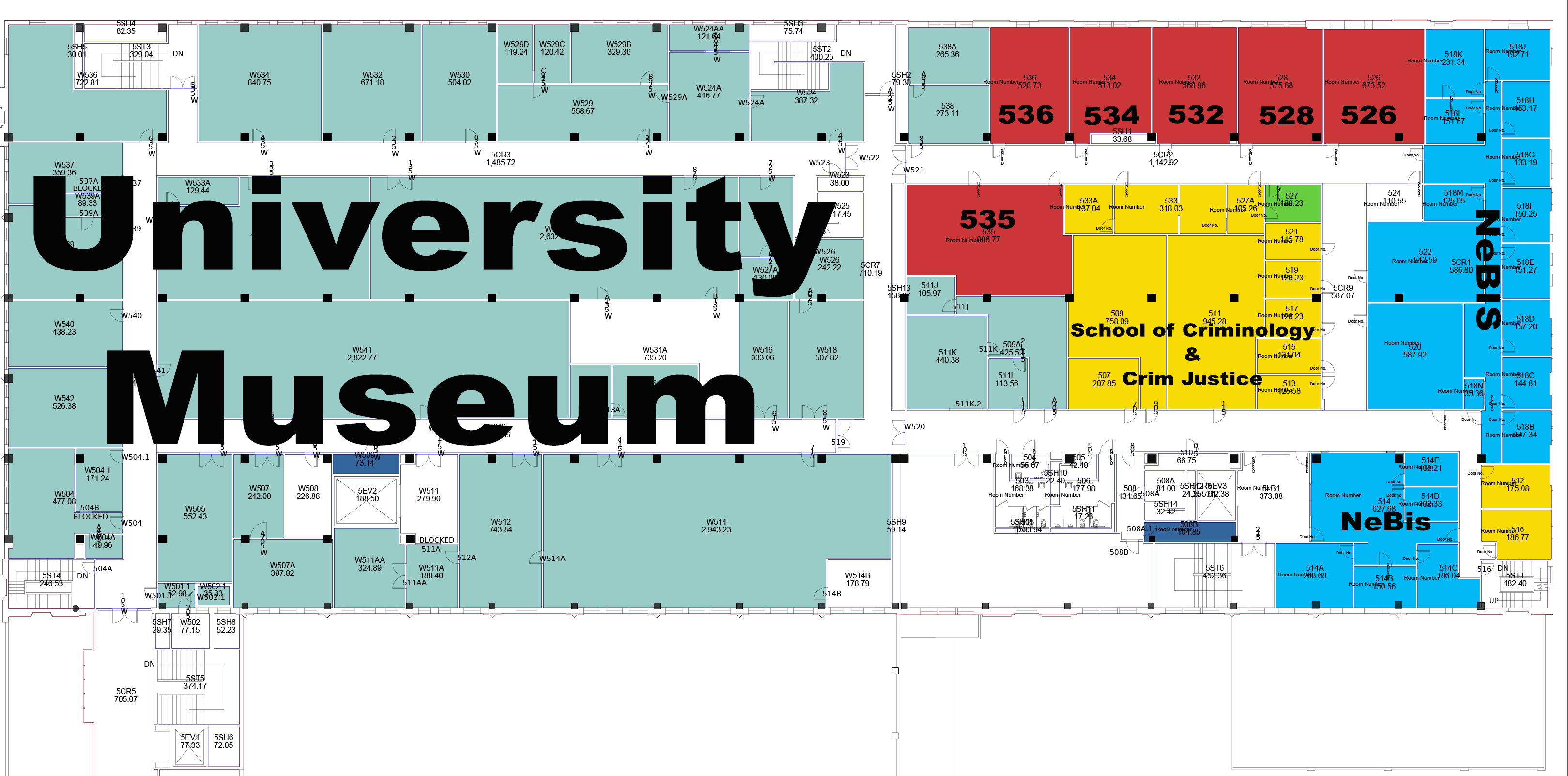 Nebraska Hall Building Floorplans