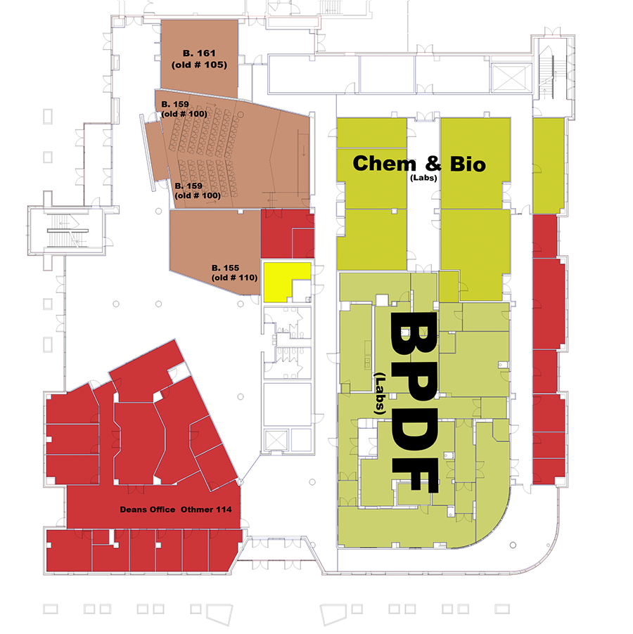 Othmer Hall Floorplan