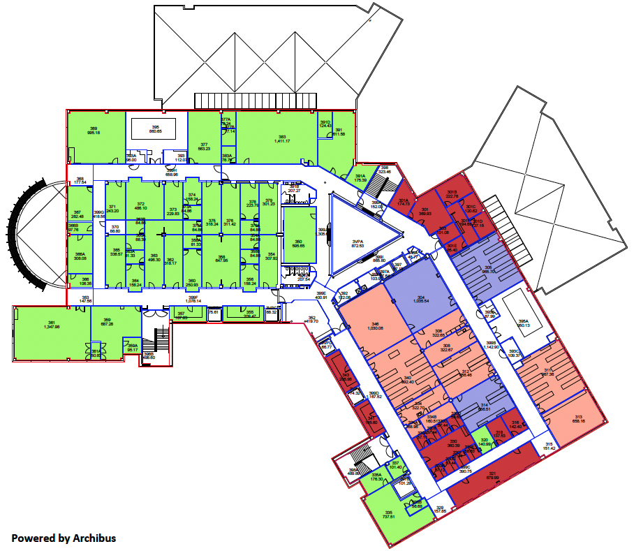 Peter Kiewit Institute (Scott Campus) Floorplan