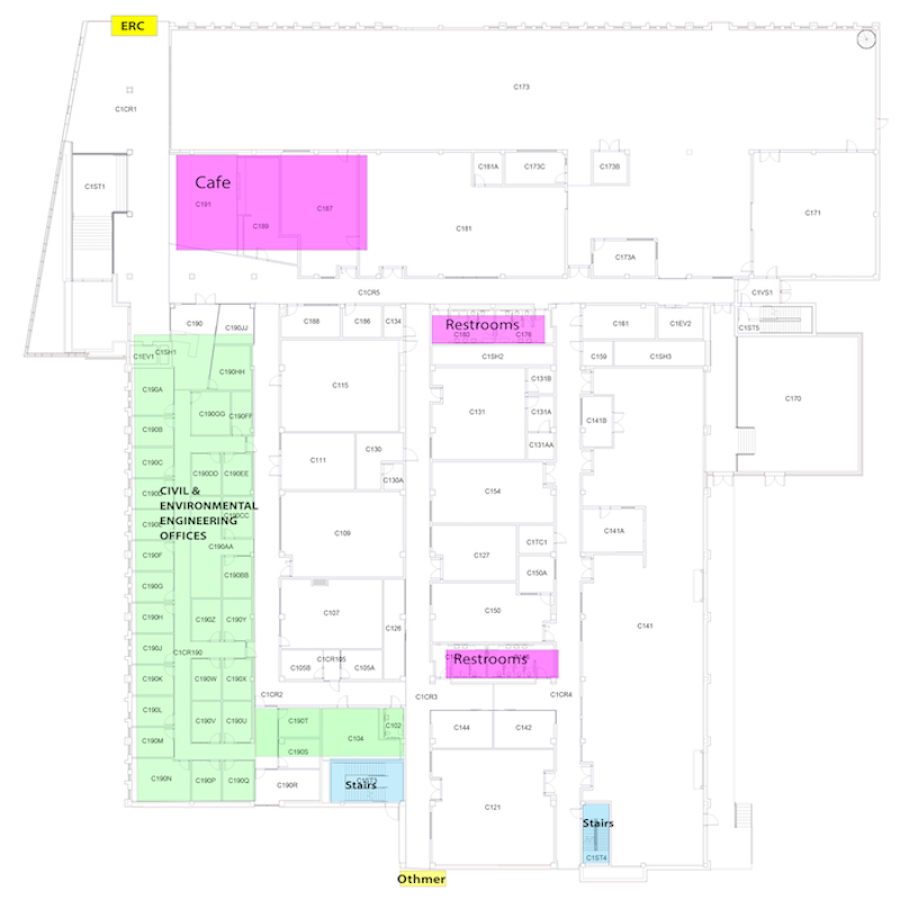 Scott Engineering Center Floorplan