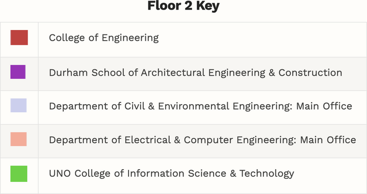 Peter Kiewit Institute (Scott Campus) Floorplan